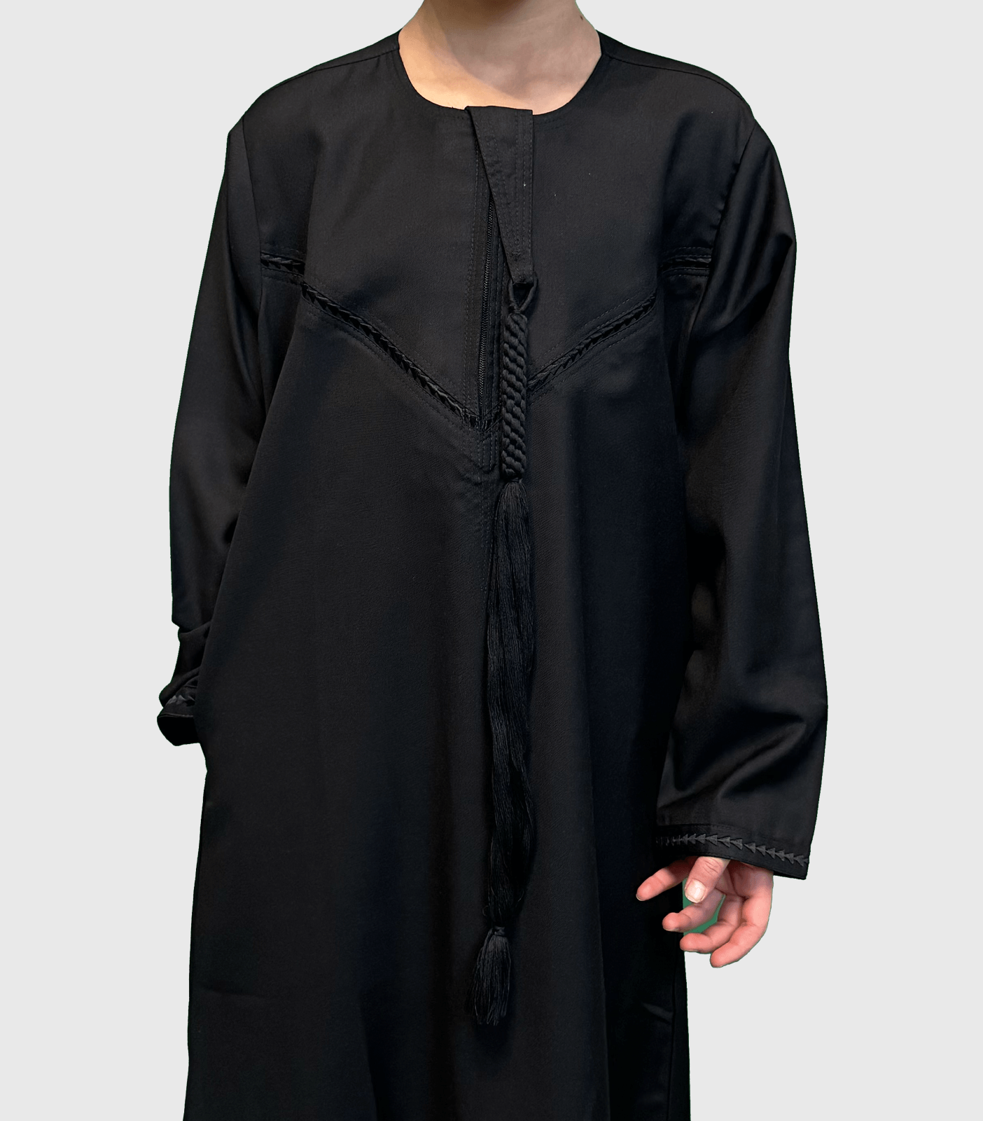 Rihla Boys Thobe in Black