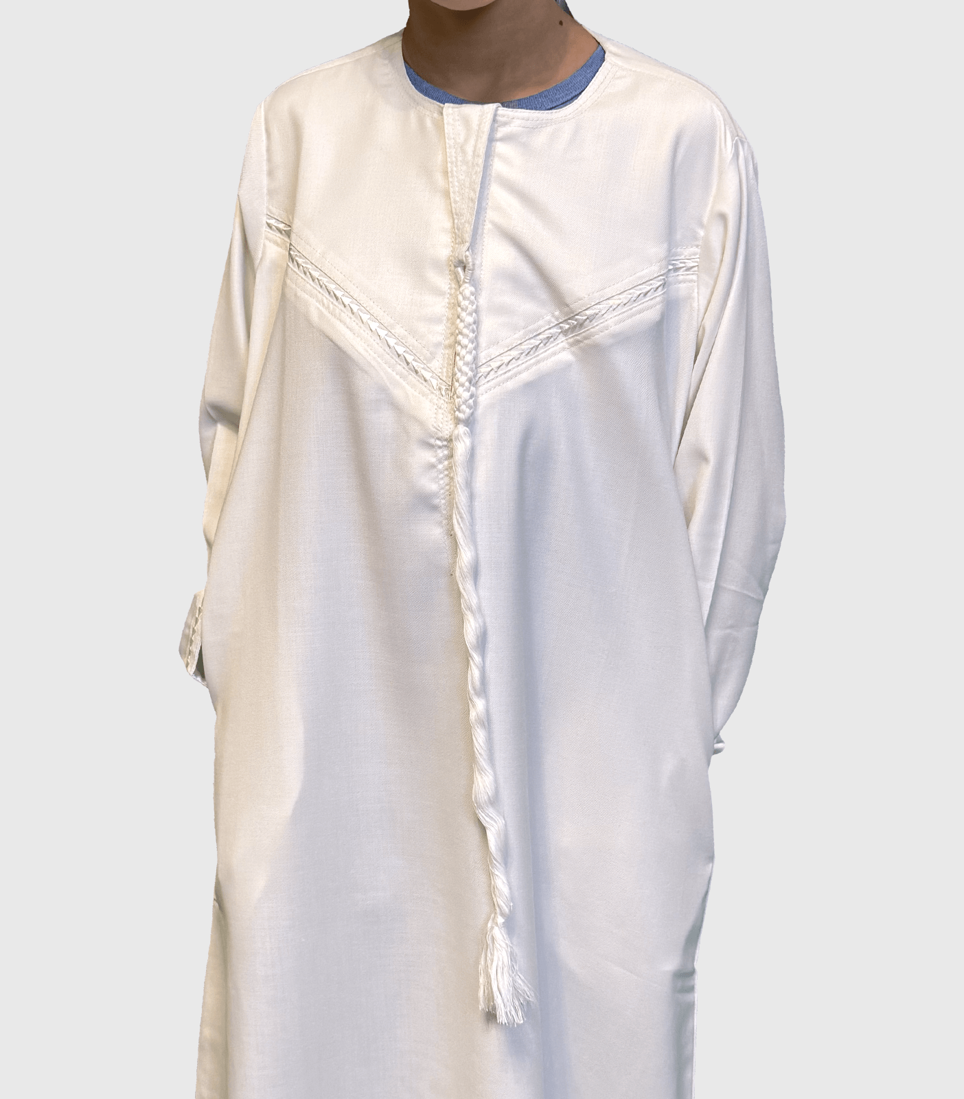 Rihla Boys Thobe in Ivory